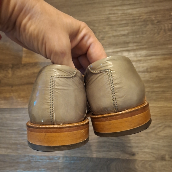 Ted Baker London Men's Patent Leather Oxford Derby Shoe. - Picture 8 of 14